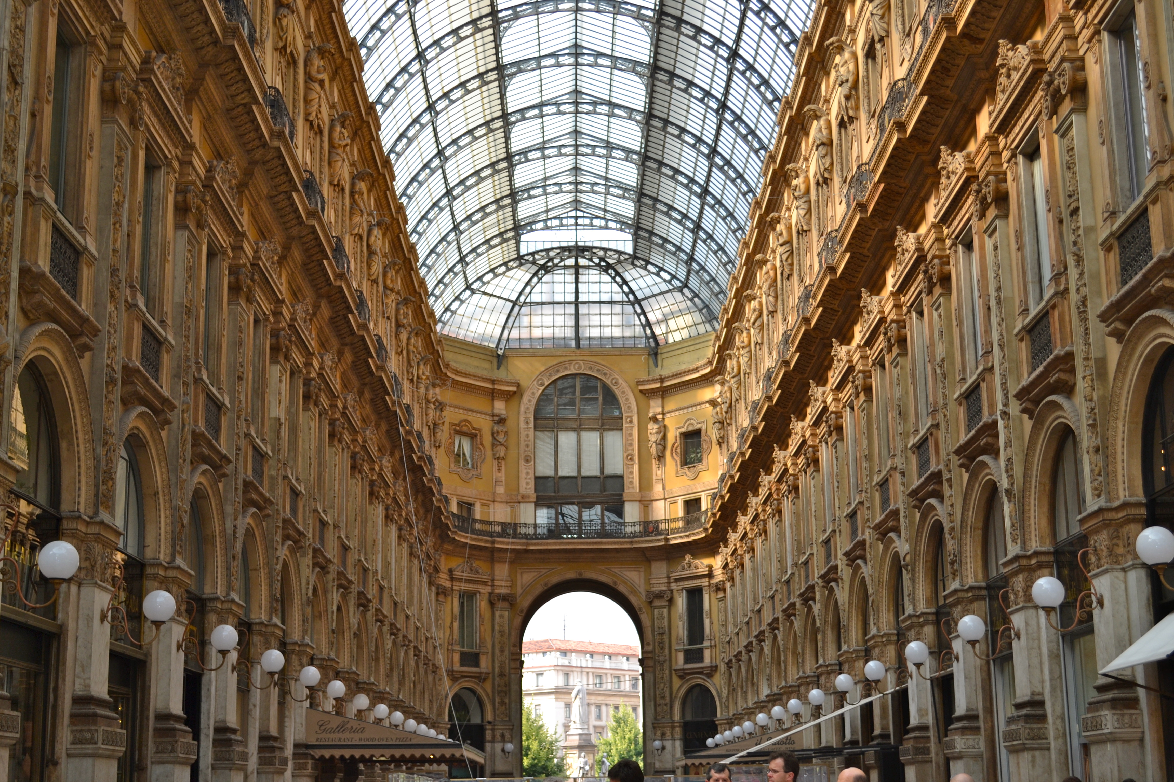 Lighting design for the Galleria Vittorio Emanuele in Milan by